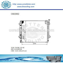 Алюминиевый радиатор для TOYOTA TACOMA 05-06 164100P030 Производитель и прямая продажа